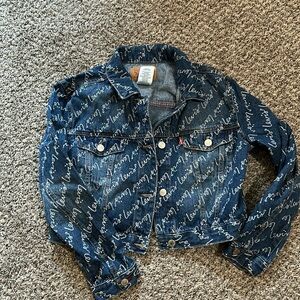 Levi's Crop Denim Jacket